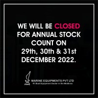 Business closed for annual stock count 2022